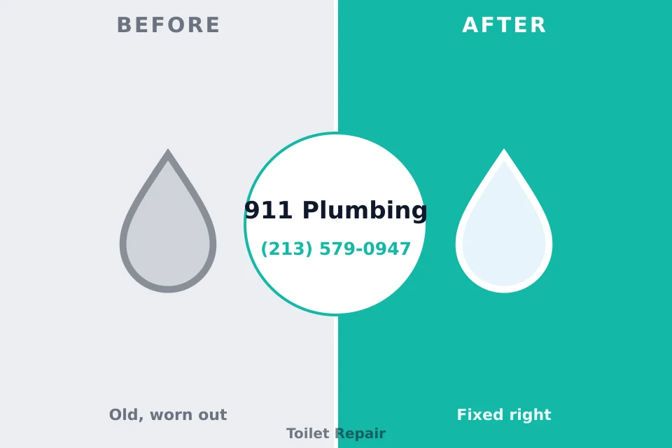 Before and after: plumbing repair Greenport West, NY